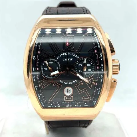 Franck Muller Vanguard V45CCDT 45mm Rose gold Black