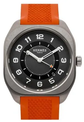 Hermès W049628WW00 42mm Titanium Black