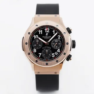 Hublot Super B Flyback 1926.8 18k rose gold Black