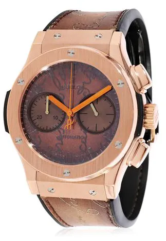 Hublot Classic Fusion 521.OX.0500.VR.BER17 45mm Rose gold Brown