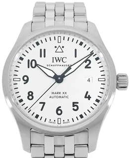 IWC Pilots IW328208 Stainless steel Weiß