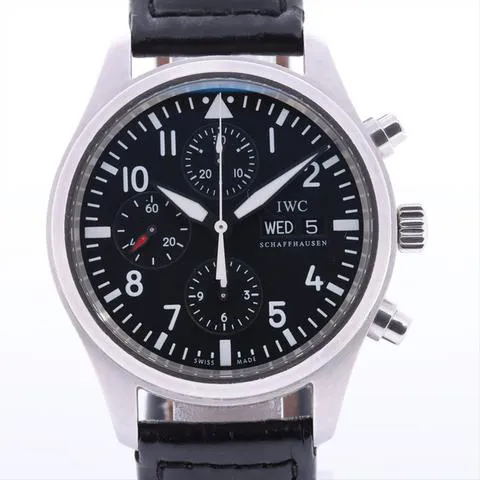 IWC Pilot IW371701 42mm Stainless steel Black