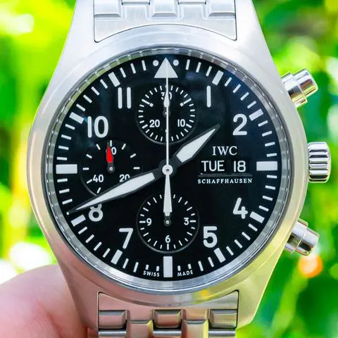 IWC Pilot IW371704 42mm Stainless steel Black