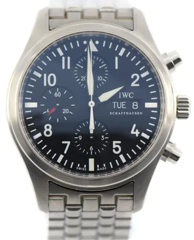 IWC Pilot IW371704 42mm Stainless steel Black