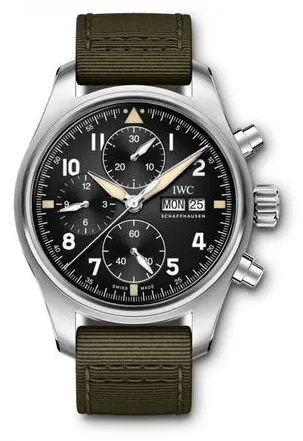 IWC Pilot IW387901 41mm Stainless steel Black