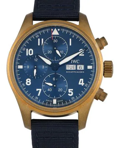 IWC Pilot IW387910 41mm Bronze Blue