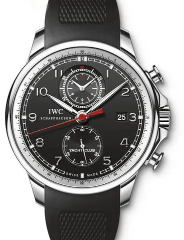 IWC Portugieser IW390210 45.5mm Stainless steel Black