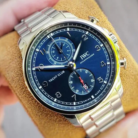 IWC Portugieser IW390701 44.5mm Stainless steel Blue