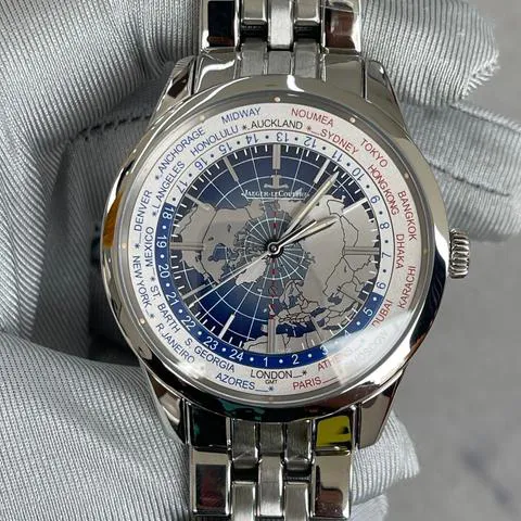 Jaeger-LeCoultre Geophysic 8108120 41.5mm Stainless steel Blue