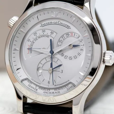 Jaeger-LeCoultre Master 142.3.92 38mm White gold Silver 9