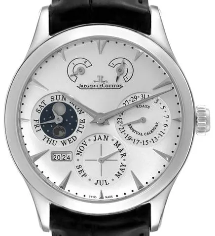 Jaeger-LeCoultre Master Eight Days Perpetual Q1618420 40mm Stainless steel Silver