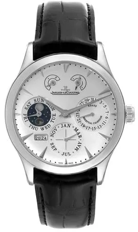 Jaeger-LeCoultre Master Eight Days Perpetual Q1618420 40mm Stainless steel Silver 9