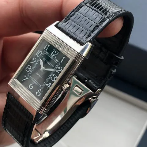 Jaeger-LeCoultre Reverso 250.3.86 23mm White gold Black 5