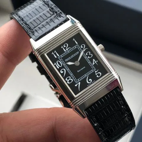 Jaeger-LeCoultre Reverso 250.3.86 23mm White gold Black 7