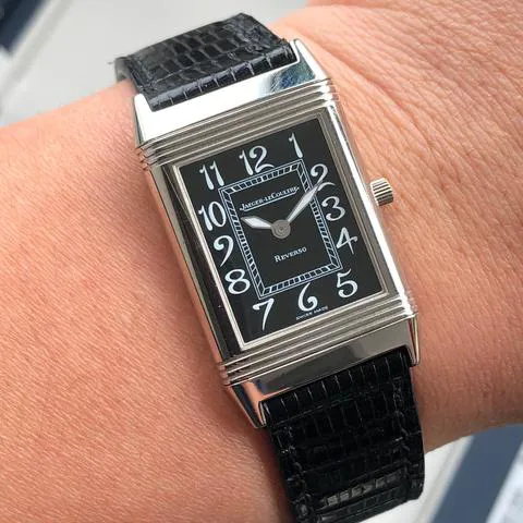 Jaeger-LeCoultre Reverso 250.3.86 23mm White gold Black 4