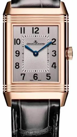 Jaeger-LeCoultre Reverso Classic Q2662430 34mm Rose gold Silver