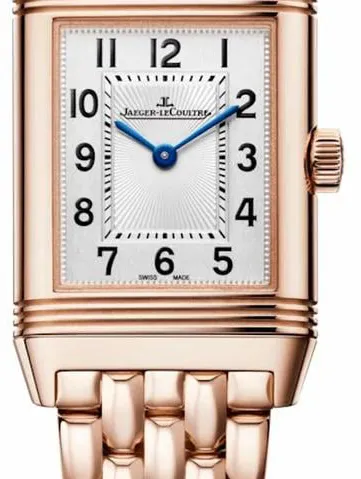 Jaeger-LeCoultre Reverso Classic Small Duetto Q2662130 34mm Rose gold Silver