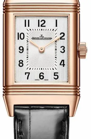 Jaeger-LeCoultre Reverso Classic Small Q2602540 35.8mm Rose gold Silver