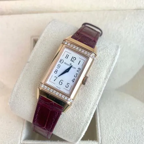 Jaeger-LeCoultre Reverso Duetto Q3342520 40mm Rose gold Silver