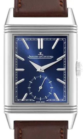 Jaeger-LeCoultre Reverso Tribute Q3978480 45.5mm Stainless steel Blue