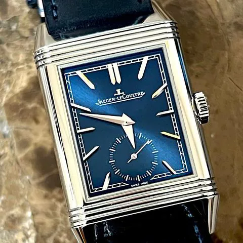 Jaeger-LeCoultre Reverso Tribute Q397848J 27.5mm Stainless steel Blue