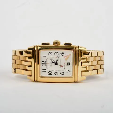 Jaeger-LeCoultre Reverso 295.16.20 28mm Yellow gold White