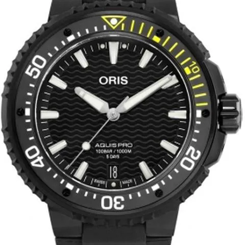 Oris Aquis 01 400 7767 7754-07 426 64BTEB 49.5mm Titanium Black