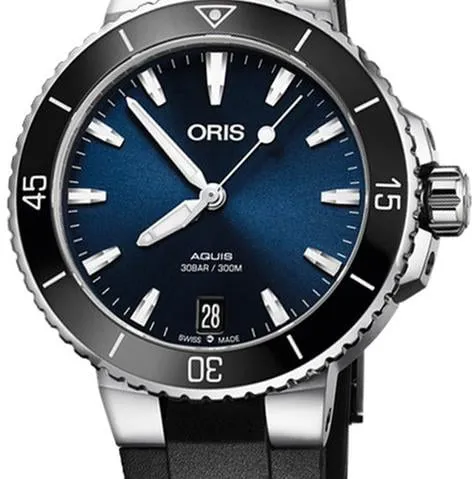 Oris Aquis 01 733 7731 4135-07 4 18 64FC 36.5mm Stainless steel Blue