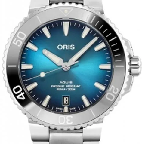 Oris Aquis 01 733 7732 4155-07 8 21 05PEB 39.5mm Stainless steel Blue