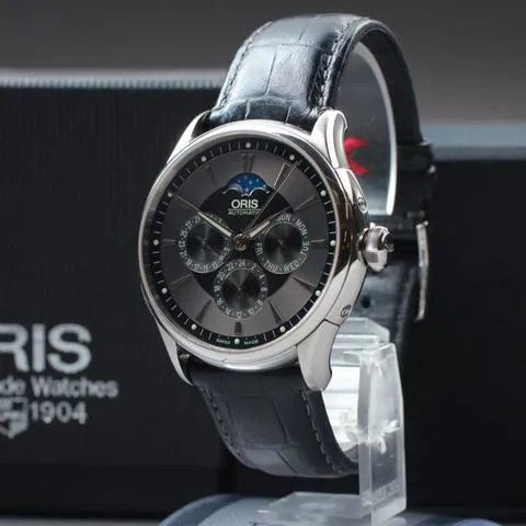 Oris Artelier Complication 581 7592 4054 41mm Stainless steel Gray