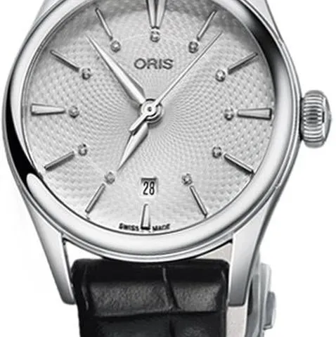 Oris Artelier Date 01 561 7722 4051-07 5 14 64FC 28mm Stainless steel Silver