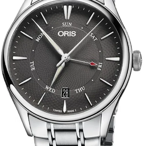 Oris Artelier Pointer Day Date 01 755 7742 4053-07 8 21 88 40mm Stainless steel Gray