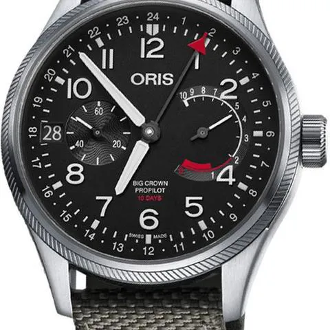 Oris Big Crown 01 114 7746 4164 44mm Stainless steel Black