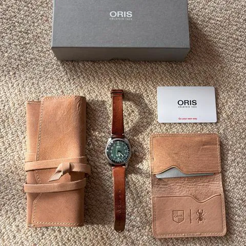 Oris Big Crown 01 754 7779 4067 38mm Stainless steel Green