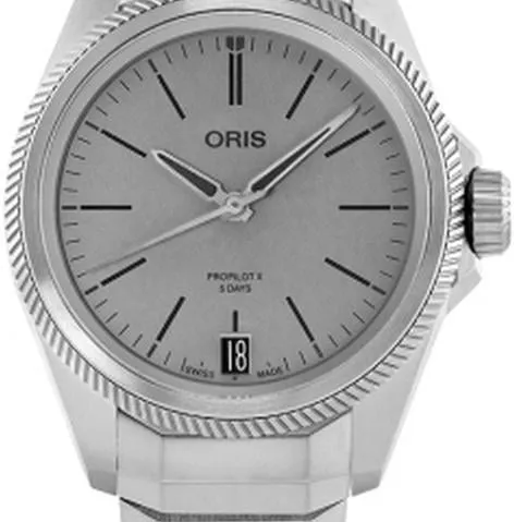 Oris Big Crown ProPilot 01 400 7778 7153-07 7 20 01TLC 39mm Titanium Gray