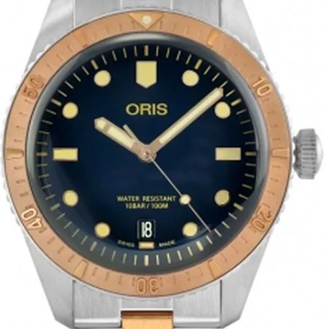 Oris Divers Sixty Five 01 733 7707 4355-07 8 20 17 40mm Stainless steel Blue