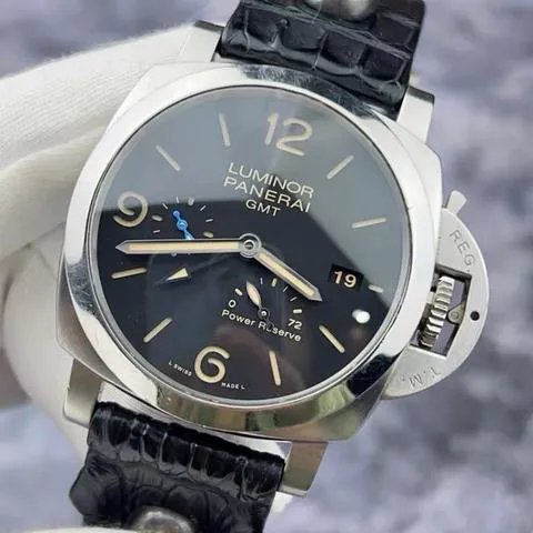 Panerai Luminor 1950 3 Days GMT Power  PAM 01321 44mm Stainless steel Black 5