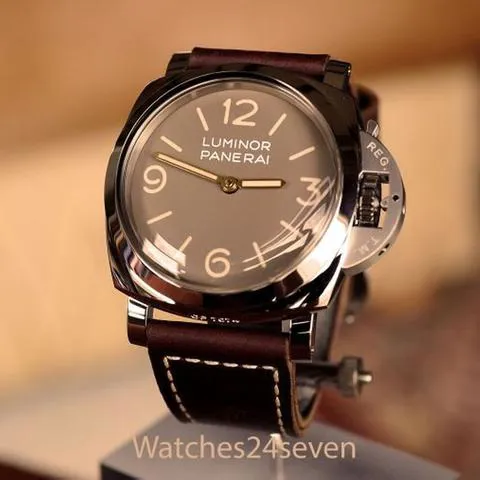 Panerai Luminor PAM663 47mm Stainless steel Brown 6