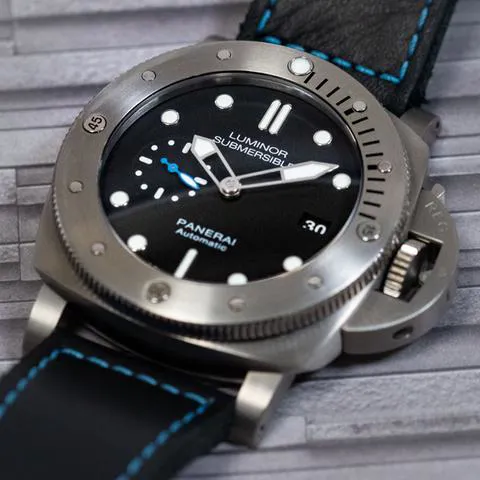 Panerai Luminor Submersible 1950 3 Days Automatic PAM 1305 PAM01305 47mm Titanium Black 1