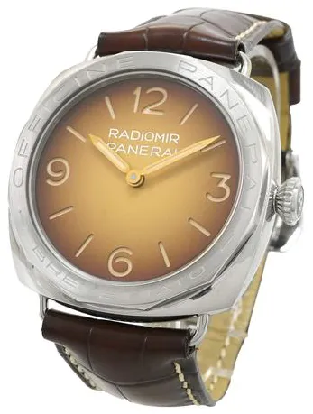 Panerai Radiomir PAM 00687 47mm Stainless steel Brown 2