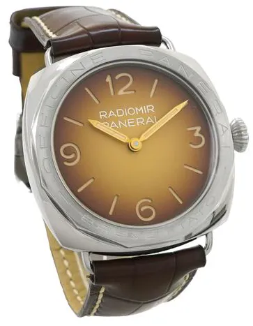 Panerai Radiomir PAM 00687 47mm Stainless steel Brown 5