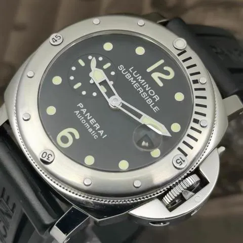 Panerai Submersible PAM 00024 44mm Stainless steel Black 2