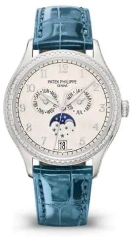 Patek Philippe Annual Calendar 4947G-010 38mm White gold Silver