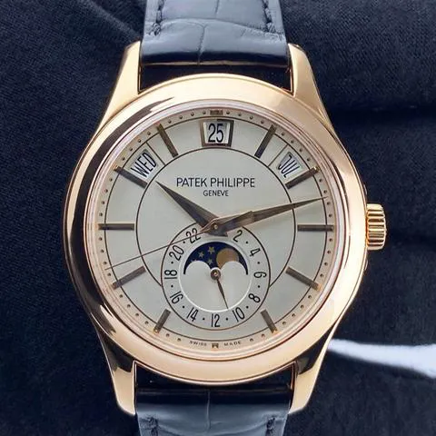 Patek Philippe Annual Calendar 5205R-001 40mm Rose gold White 2