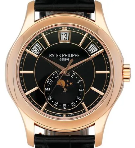 Patek Philippe Annual Calendar 5205R-010 40mm Rose gold Black