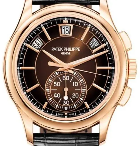 Patek Philippe Annual Calendar Chronograph 5905R-001 42mm Rose gold Brown