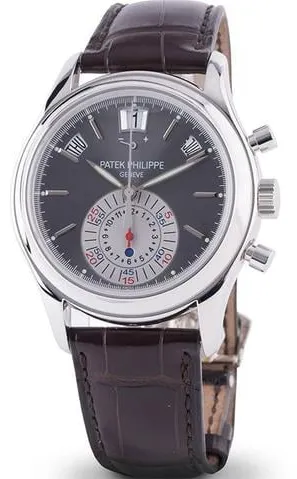 Patek Philippe Annual Calendar Chronograph 5960P 41mm Platinum Gray