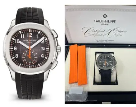 Patek Philippe Aquanaut 5968A-001 42mm Stainless steel Black