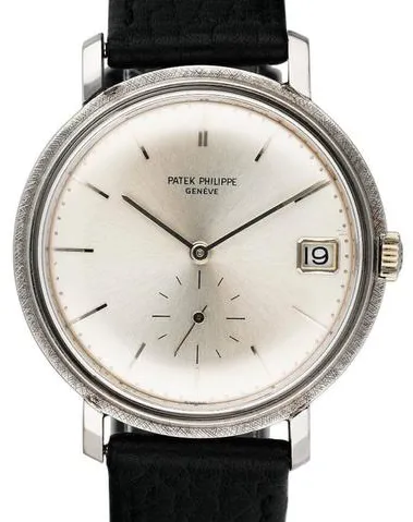 Patek Philippe Calatrava 3445G 35mm White gold Silver