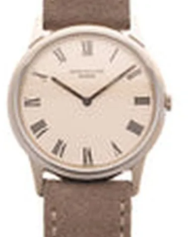 Patek Philippe Calatrava 3591 33mm White gold Silver